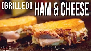 The Best Grilled Ham and Cheese Ever  SAM THE COOKING GUY [upl. by Alleen]