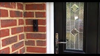 Installing Ring Pro Doorbell Transformer in the UK Review [upl. by Eadmund]