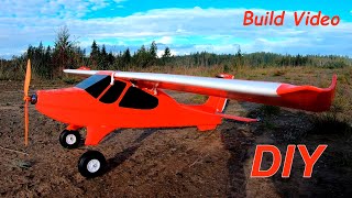 How to make PZL Wilga 2000 Draco RC Plane DIY [upl. by Carissa]