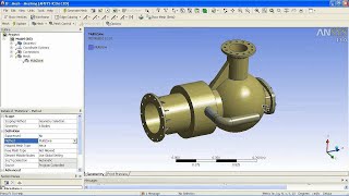 Efficient Meshing Tutorial with Ansys Workbench [upl. by Nillek]