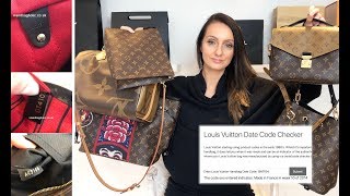 Louis Vuitton Date Code Checker  What do they mean and how to find it  Handbagholic [upl. by Garey]