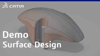 CATIA 3DEXPERIENCE  Advanced Surface Design [upl. by Pallas]