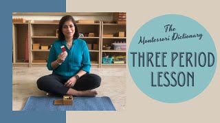 Montessori The Three Period Lesson  Getting it Right [upl. by Airekahs146]