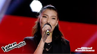 OyuB  quotRiverquot  Blind Audition  The Voice of Mongolia S2 [upl. by Naic]