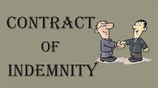 Contract of Indemnity  Indian Contract Act 1872  Law Guru [upl. by Ileray]