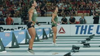 Womens Split Triplet—2019 CrossFit Games [upl. by Den]