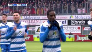 Samenvatting PEC Zwolle  FC Twente [upl. by Ecire177]