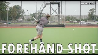 Forehand Shot by Hertzberger  Field Hockey Training Tutorial  Hertzberger TV [upl. by Myrtice]