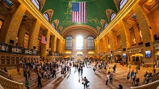 Walking Tour of Grand Central Terminal — New York City 【4K】🇺🇸 [upl. by Eddana]