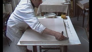 How to apply traditional gesso [upl. by Justicz776]