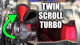 Twin Scroll Turbocharger  Explained [upl. by Chalmer252]