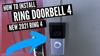 How To Install Ring Doorbell 4 [upl. by Evangelia]