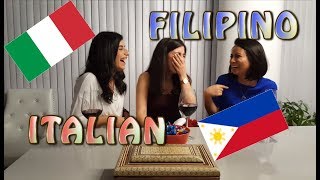 Similarities between Italian and Filipino [upl. by Llemmart274]