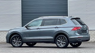 Volkswagen NEW Tiguan Allspace Life 2022 in 4K Platinum Grey 18 inch Kingston Walk around amp detail [upl. by Eelreveb]