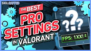 The BEST PRO SETTINGS in Valorant  Video Graphics FPS Minimap amp More [upl. by Derej628]