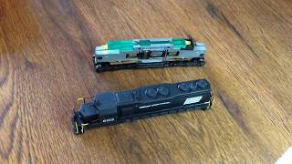 N scale locomotive rebuild [upl. by Badr]