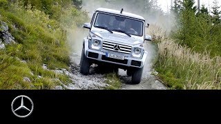 MercedesBenz GClass Extreme OffRoad Test [upl. by Anoik]