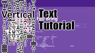 X̝͕̪̪̅̄̅̌͛͐̾b͆͗̃̈́̌ͦo͊̾x̒͛̓ͤ͑̂ One  How To Get Vertical Text In Your Name [upl. by Service32]