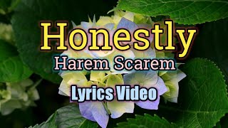 Honestly Lyrics Video  Harem Scarem [upl. by Alemac975]