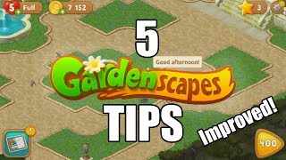 5 Tips to Pass Gardenscapes levels [upl. by Dettmer514]