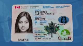 Permanent Resident Card [upl. by Nylodam436]