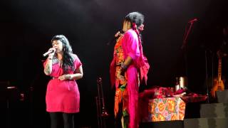 Lila Downs amp Carla Morrison quotPaloma Negraquot  Greek Theatre LA 92213 [upl. by Ycnahc866]