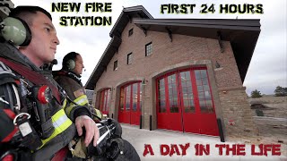 First 24 Hours in a New Fire Station  A Day in the Life [upl. by Nuhsar]