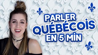 PARLER QUÉBÉCOIS EN 5 MINUTES  DENYZEE [upl. by Ylelhsa999]