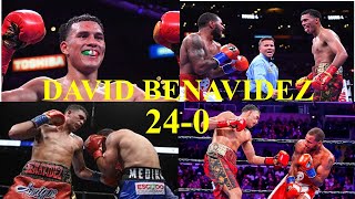 David Benavidez Wins amp Knockouts 240  Wins KOs And Highlights  Boxing [upl. by Aldon]