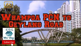 Whampoa Park Connector to Geylang Road  Cycling Tour [upl. by Yonita359]