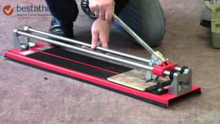 How to Use a Manual Tile Cutter [upl. by Man]