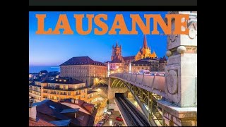 Lausanne  beautiful Downtown  Switzerland [upl. by Normand]