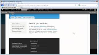 Drupal 7 tutorial Admin Tour [upl. by Rabaj]