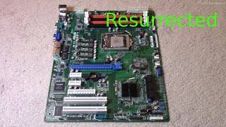 Fixing A Dead Server Motherboard  Troubleshooting Tips [upl. by Standice]