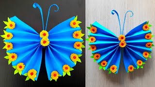 COMO HACER MARIPOSAS DE PAPEL 🦋 ORIGAMI FACIL [upl. by Doss]