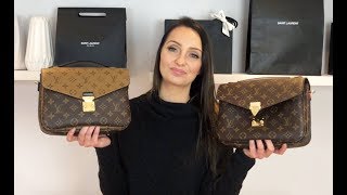 Louis Vuitton Pochette Metis Monogram Vs Reverse Monogam Review  Handbagholiccouk [upl. by Katy882]