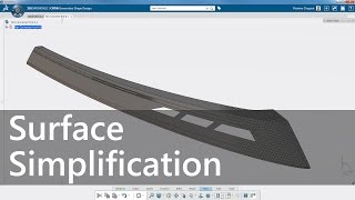 Surface Simplification in 3DExperience [upl. by Rebecca]