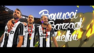 Bonucci Barzagli Chiellini • BBC 1617 • AMAZING Defence [upl. by Su]