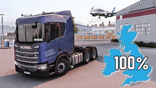 Visiting all the UK cities in Euro Truck Simulator 2  Alpaca Logistics  Episode 7 [upl. by Artimas]