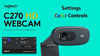 How To Adjust Logitech Webcam Settings Tutorial [upl. by Jarietta]