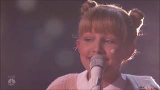 Grace VanderWaal Ukulele Girl Sings Original Song quotLight Up The Skyquot on AGT 2016 [upl. by Ayocat]