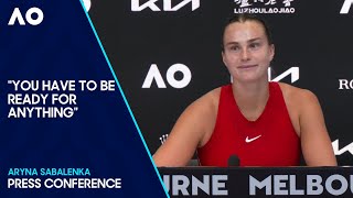 Aryna Sabalenka Press Conference  Australian Open 2024 Second Round [upl. by Kowal298]