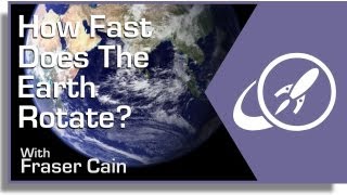 How Fast Does the Earth Rotate [upl. by Earlie]