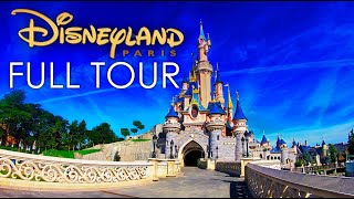 4K Disneyland Paris  Complete Walkthrough  Summer 2020 [upl. by Hintze]