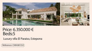 Luxury villa El Paraiso Estepona [upl. by Eustatius]