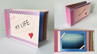 DIY  Photo Album Ideas  Handmade Photo Album [upl. by Esiuolyram412]