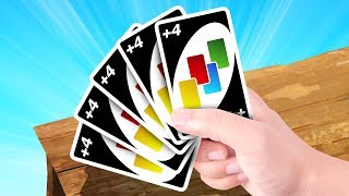 The LUCKIEST HAND in UNO unbeatable [upl. by Nhtanhoj]