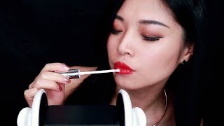 ASMR Intense Mouth Sounds and Lip Gloss Applications [upl. by Spark]