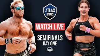 Day 1 Atlas Games — CrossFit Semifinal [upl. by Nuahsyd]