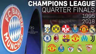 Champions League Quarter Finals  All FC Bayern matches  Highlights [upl. by Asilat720]